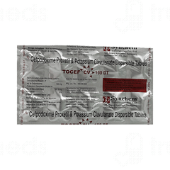 Tocef Cv 100 Dt Tablet 10