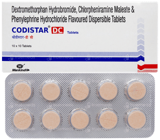 Codistar Dc Dispersible Tablet 10