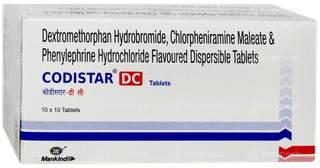 Codistar Dc Dispersible Tablet 10
