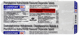 Codistar Dc Dispersible Tablet 10