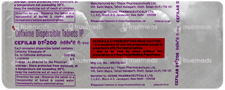 Cefilab Dt 200 Tablet 10