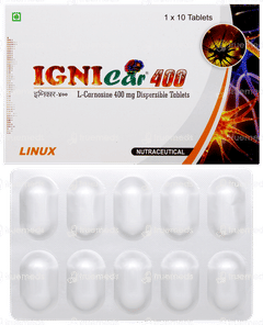 Ignicar 400 Dispersible Tablet 10 Ignicar 400 Dispersible Tablet 10