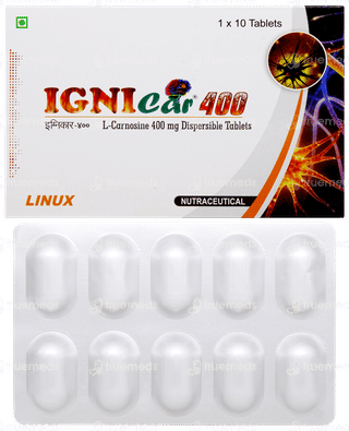 Ignicar 400 Dispersible Tablet 10