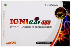 Ignicar 400 Dispersible Tablet 10