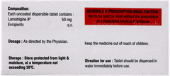 Lamoglit Dt 50 Tablet 10