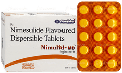 Nimulid Md Orange Flavour Tablet 15 Nimulid Md Orange Flavour Tablet 15