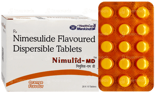 Nimulid Md Orange Flavour Tablet 15
