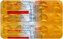 Nimulid Md Orange Flavour Tablet 15