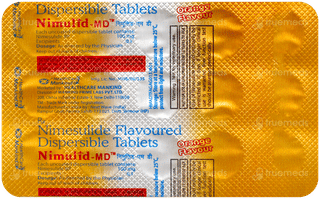 Nimulid Md Orange Flavour Tablet 15