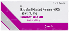 Baclof Od 30 Tablet 10