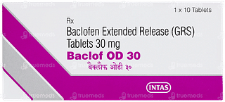 Baclof Od 30 Tablet 10