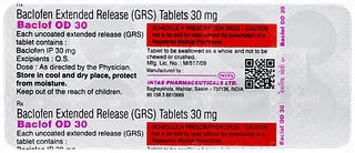 Baclof Od 30 Tablet 10