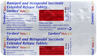 Cardace Meto 2.5 Tablet 10