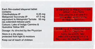 Ctd M 6.25/50 Tablet 10