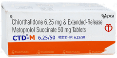 Ctd M 6.25/50 Tablet 10