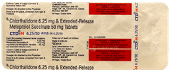Ctd M 6.25/50 Tablet 10
