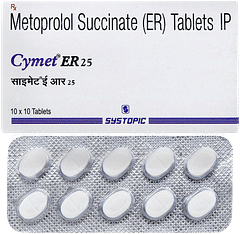 Cymet Er 25 Tablet 10