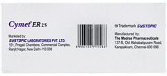 Cymet Er 25 Tablet 10 Cymet Er 25 Tablet 10
