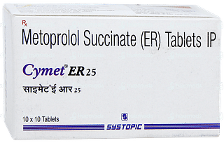 Cymet Er 25 Tablet 10