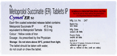 Cymet Er 50 Tablet 10 Cymet Er 50 Tablet 10