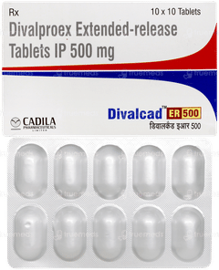 Divalcad 500 MG Tablet Er 10