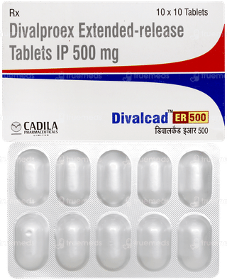 Divalcad 500 MG Tablet Er 10