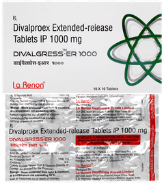 Divalgress Er 1000 Tablet 10