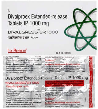 Divalgress Er 1000 Tablet 10