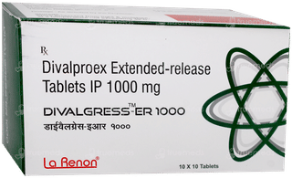 Divalgress Er 1000 Tablet 10