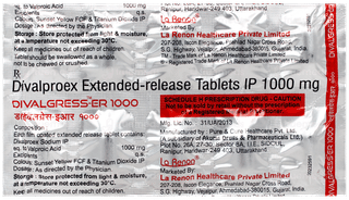 Divalgress Er 1000 Tablet 10