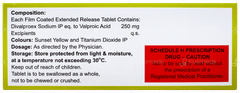 Divalgress Er 250 Tablet 10