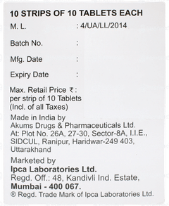 Divalrate Er 1000 Tablet 10 Divalrate Er 1000 Tablet 10