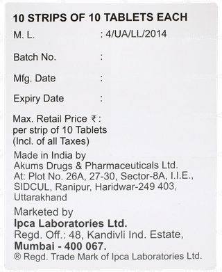 Divalrate Er 1000 Tablet 10