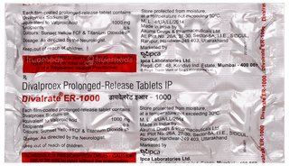 Divalrate Er 1000 Tablet 10