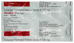 Divalrate Er 500 Tablet 10