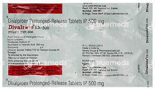 Divalrate 500 MG Tablet Er 10