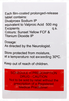 Divalrate Er 500 Tablet 10