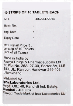 Divalrate Er 500 Tablet 10