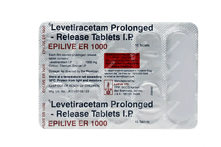 Epilive 1000 MG Tablet Er 10