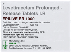 Epilive Er 1000 Tablet 10 Epilive Er 1000 Tablet 10