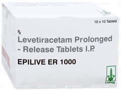 Epilive Er 1000 Tablet 10 Epilive Er 1000 Tablet 10