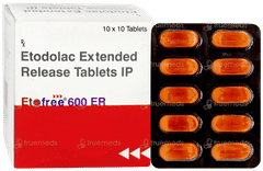 Etofree 600 Er Tablet 10