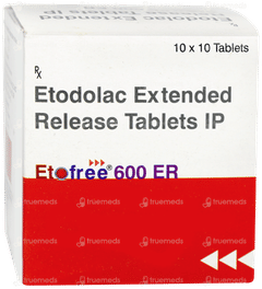 Etofree 600 Er Tablet 10