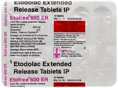 Etofree 600 Er Tablet 10
