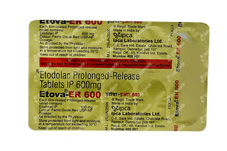 Etova Er 600 MG Tablet Er 10