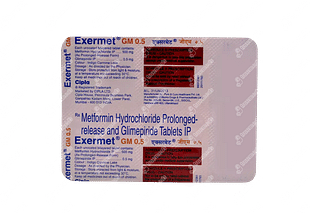 Exermet GM 0.5/500 MG Tablet Pr 10