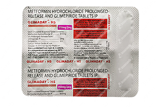 Glimaday Hs 2/850 MG Tablet Pr 10