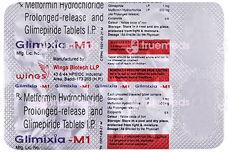 Glimixia M 1/500 MG Tablet Pr 10