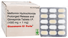 Gluconorm G1 Forte Tablet 15