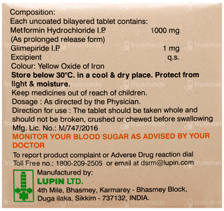 Gluconorm G1 Forte Tablet 15